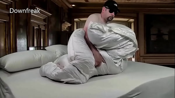 *Short Version* Silk Bed Rubbing Down Comforter And Big Down Pillows.