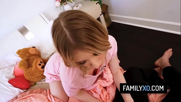 Stepdaughter's Spanking Turned Into Brutal Fuck - Melody Marks