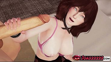 Ginger Housewife Yufa - 3D Hentai Featuring Hand Work Service For Massive Shaft, Relentless Drooly Bj, And Titfuck Ending In Seed