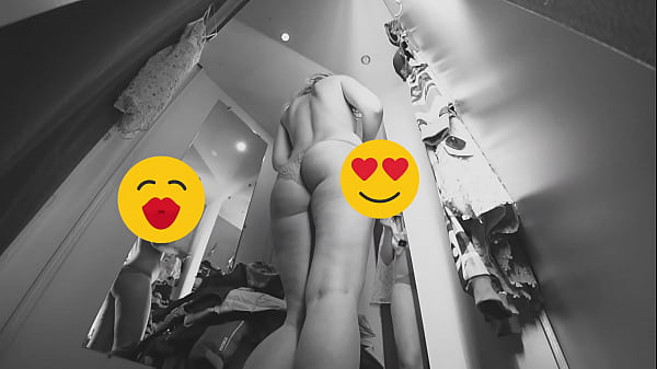 Hidden Camera Spying On A Fair-haired With A Round PAWG In A Fitting Room In A Public Store Unscripted Obsession