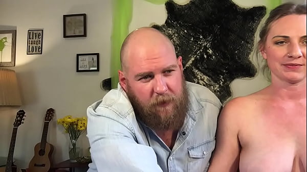 Hippie Couple Snogging And Digital Play Tight White Bare Pussy And Behind In Doggy - BunnieAndTheDude