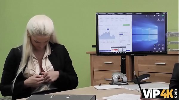 VIP4K. Tanned Beauty Passes Filthy Porn Casting In The Loan Office