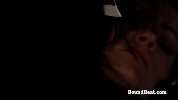 No Escape For Restrained Lesbian Sub Groomed With Electro Shock