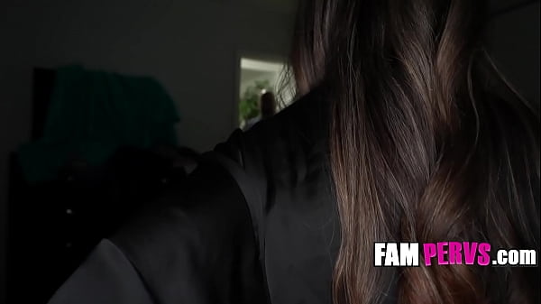 Stepson Wont Let Her Be Until He Got Off - Mandy Rhea | FamPervs