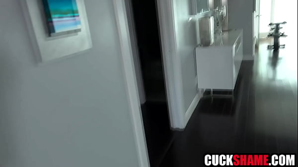 Cuck Hubby Peeping On Unfaithful Hotwife & Her Lover
