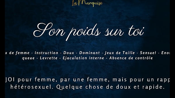 Son Poids Sur Toi - French Audio Porn For Dames