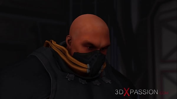 Area 51. A Sensual Young Light-haired Gets Fucked Rough By Sci-fi Soldier In The Lab