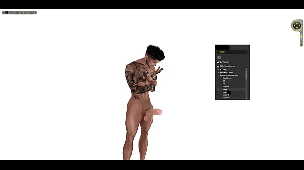 Imvu 27 Triggers Homme V1 Debout Mail_ Toonslive3@gmail.com