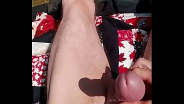 Buildup Teasing In Woods On A Month Of Abstinence_ Dry Release