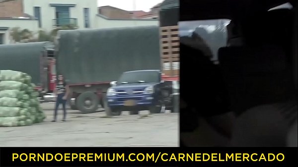 CARNE DEL MERCADO - Tatted Colombian Raven-haired Hard Threesome Sex