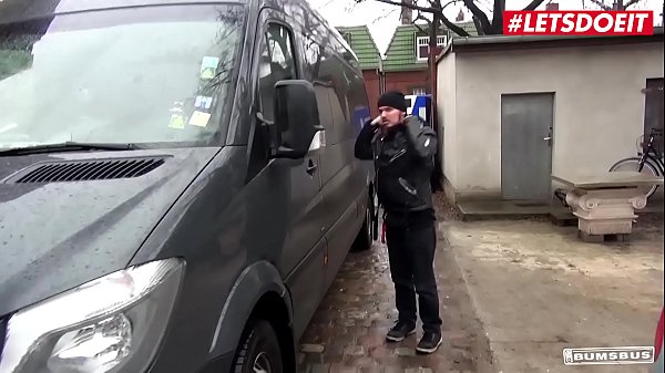 LETSDOEIT - Insanely Sultry German Coed Fucked Intense In The Sex Bus