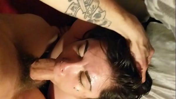 Begginer Practicing Deep Oral For The First Experience