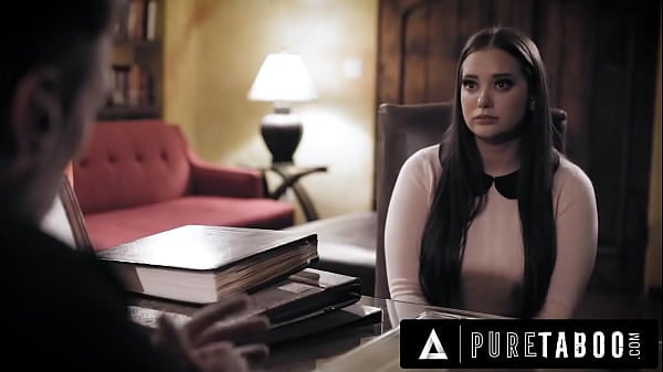 PURE TABOO Creepy Priest Convinces Sinful Bride-To-Be Gia Paige To Yield In Exchange For Absolution