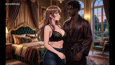 AI Generated Porn - Hentai Animated Anime Cartoon Of A Honey Massive Melons Skinny British Hourglass Student Fucking Her Crumple Uncut, Bareback With Missionary Doggy
