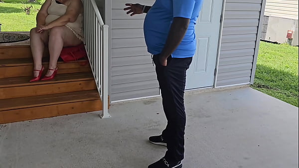 The Neighbor Unable To Find His Lost Dog, Gave Me A Spooge Of Warm Welcome To The Community (massive Butt) Stranger Mammoth Spunk Cum