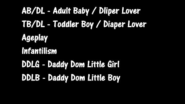 ABDL Ageplay Terminology And Slang Words