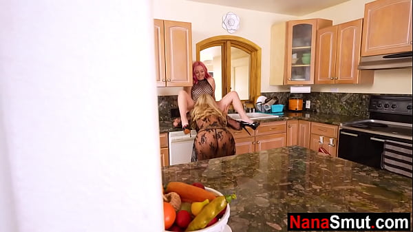 Step Grandma & Stepauntie Nursing My Boner