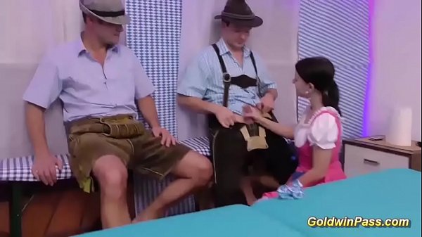 Unscripted Oktoberfest After Party With German Chicks