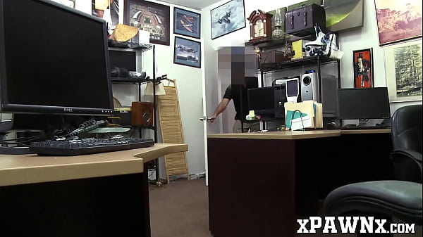 Good Looking Babe And Pawnbroker Make A Cute Deal Plowing