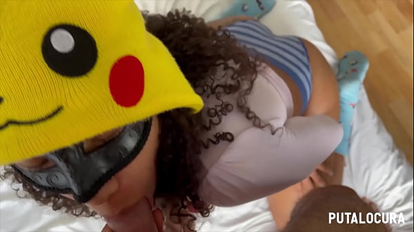 PutaLocura - La Anónima Culona Luna Dark Se Disfraza De Pikachu Y Traga Lefa De Torbe