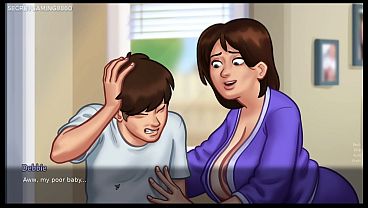 Summertime Saga (Part 22) By DarkCookie - Stepson Wants To Nail Debbie Ravishing MILF Stepmommy - 3D Porn Game