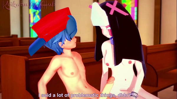 Sarvente And Boyfriend Slams In Church | Fnf Hentai
