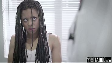 Desperate Ebony HOTWIFE Agrees To Interracial Sex With Doc For Money