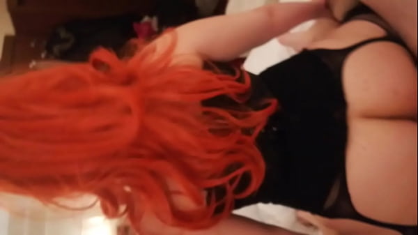 Paulina Bigass Redhair Corset Pounding