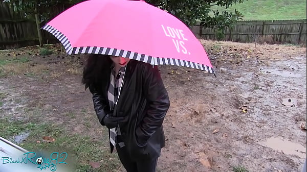 Leather Gloved Steamy In The Rain