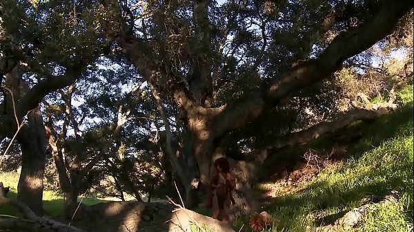 Ebony Black Hottie Masturbate Outside