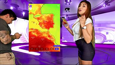 The Cameraman Bangs Her During A Live Broadcast!