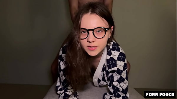 Tiny College Nerd Loves Rod In Her Cunt
