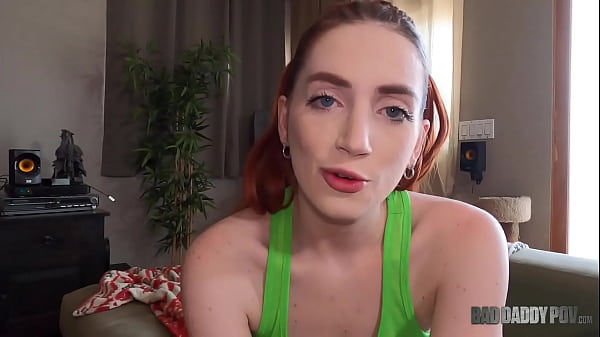 BadDaddyPOV - Pole Craving Auburn-haired Aria Carson Gets The Best Birthday Startle From Her Stepdaddy