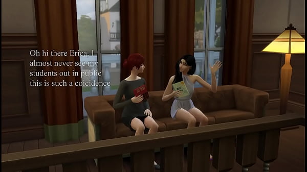 Seducing My Instructor In A Public Library (Sims 4)