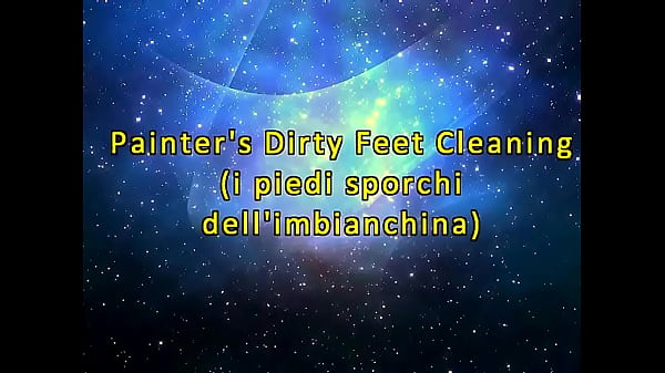 Painter's Dirty Feet Cleaning (Kink Obsession)
