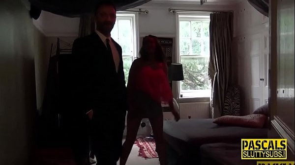 Humping And Throating Sub Gets Rear Flogged