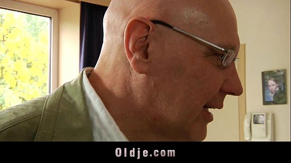 Oldman Pleasure His New Frisky Spouse