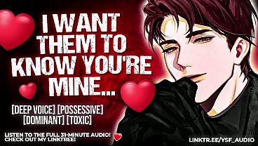 Possessive Boyfriend PINS You And Marks You | YSF | ASMR Character Play