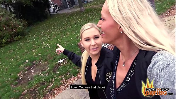 Lena Nitro And Lana Vegas Have A Smoking Lesbian First Date Hookup