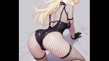 Tempting Anime Gals Dancing In Unveiling Outfits.