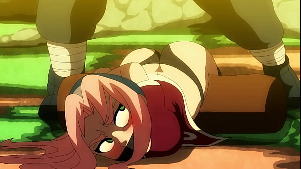 Sakura Vs Kakashi On The Forest Floor