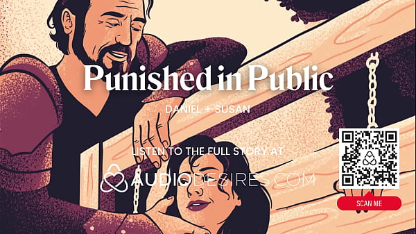 ASMR Audio Porn: Male Dom Guard Plows His Female Sub In Public Stocks – BDSM & Restraint Play – Steamy Audio Story