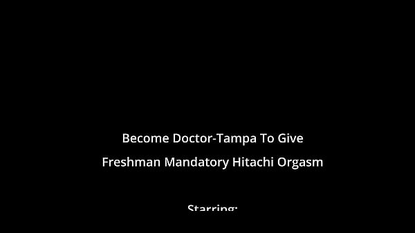 Become Doctor-Tampa, Hand Freshman Miss Mars Hitachi Magic Wand Orgasms During Physical For At HitachiHoes - Reup