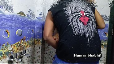 Desi Couple Quick Bathroom Sex Gritty Full Video.