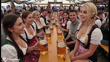 Traffic Wedge After Oktoberfest: A Highway Full Of Desperate Chicks (AI Generated)