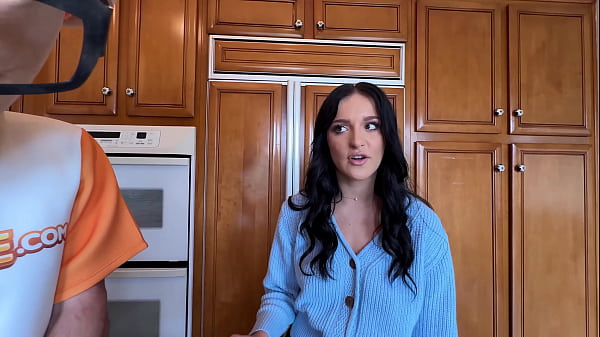 Huge Boobs, Black Hair, And Serena Sterling’s Hungry Appetite On PornDudeCasting