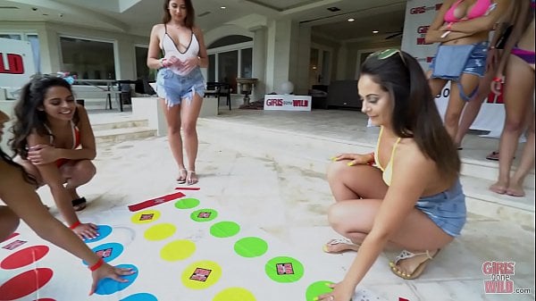 BABES GONE FRENZIED - New Babes In Bikinis Playing Games, H. Out In The Pool