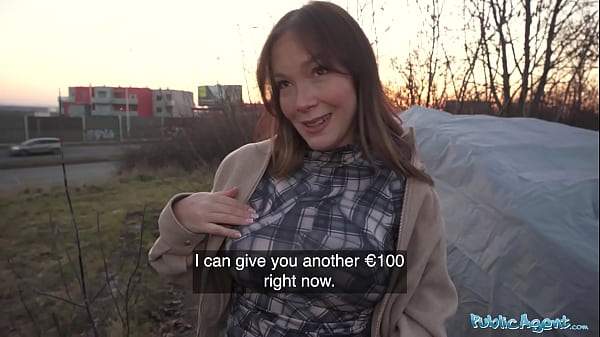 Public Agent - Sultry Venezuelan Babe Swallows And Stuffs For Cash In Public
