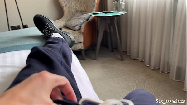 "An Emergency Family Support". Stepmama Helps To Deal With Her Son's Accidental Boner.