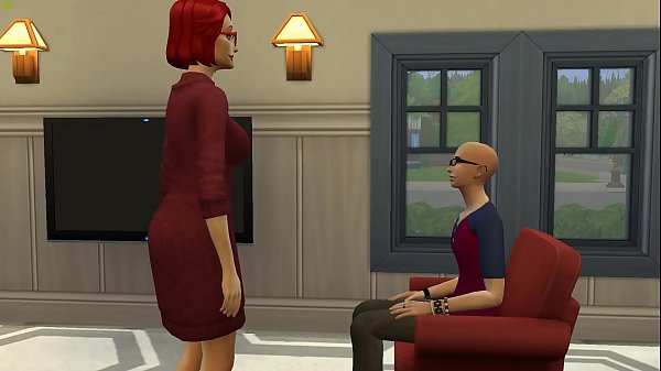 Step Mother Helping Son After Nab Him Masturbate In Front Of The Computer